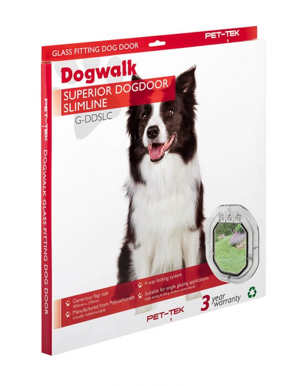 Pet-Tek Dogwalk Slimline Dog Door