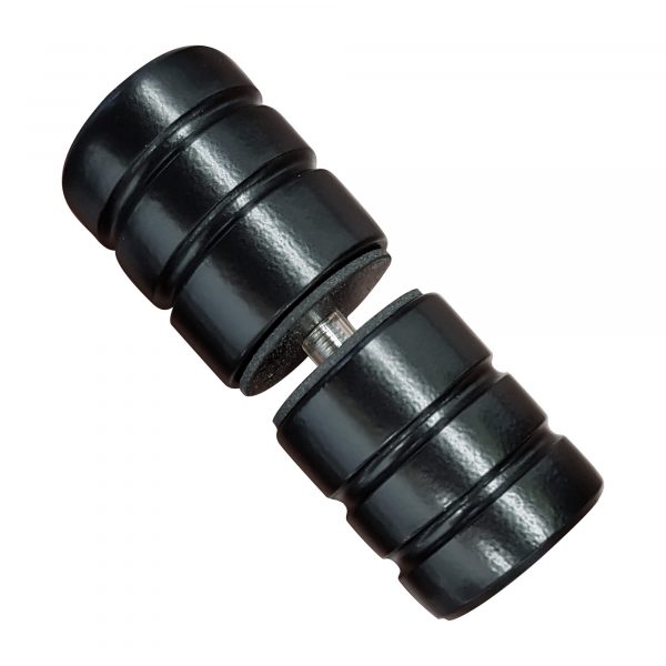 Shower Screen Knob Black 6mm Thread