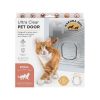 Hakuna Pets Small Ultra Clear Pet Door Box